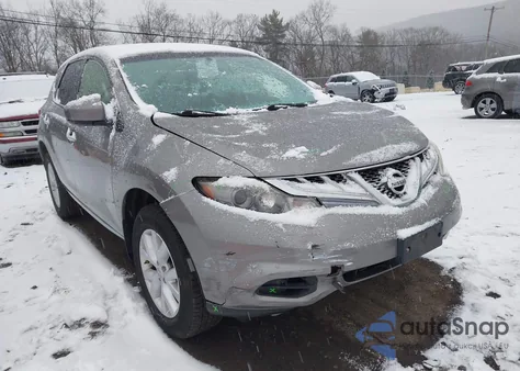 2012 Nissan Murano S из США, поврежденный, VIN JN8AZ1MWXCW227331